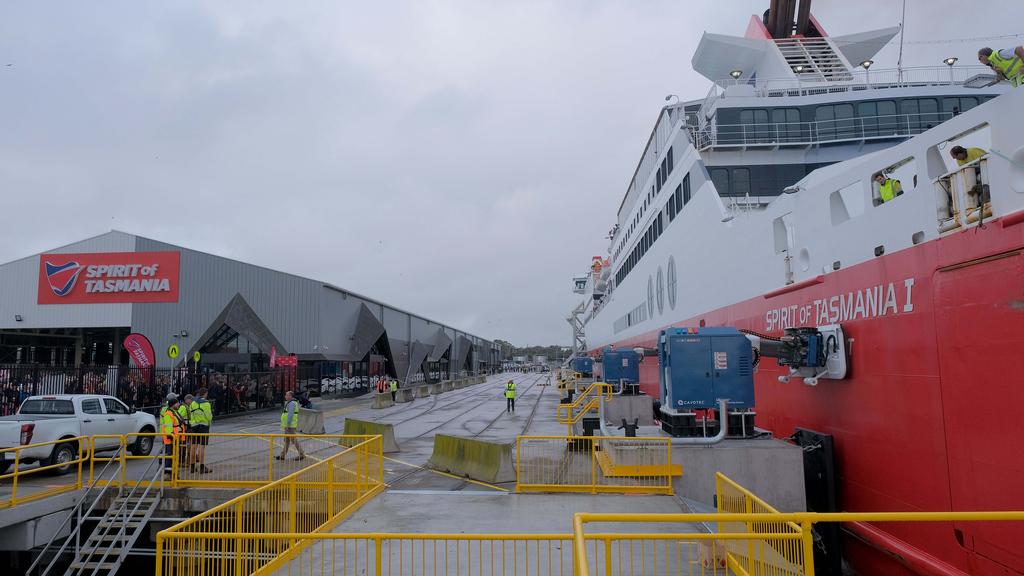 Spirit of Tasmania arrival