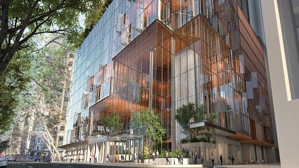 Supplied Editorial Artists impression of 55 Pitt Street