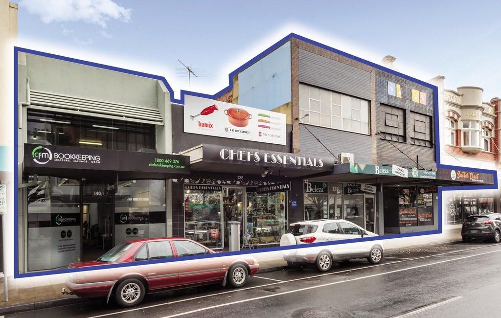 Line of four Geelong CBD freehold properties draws potential buyers