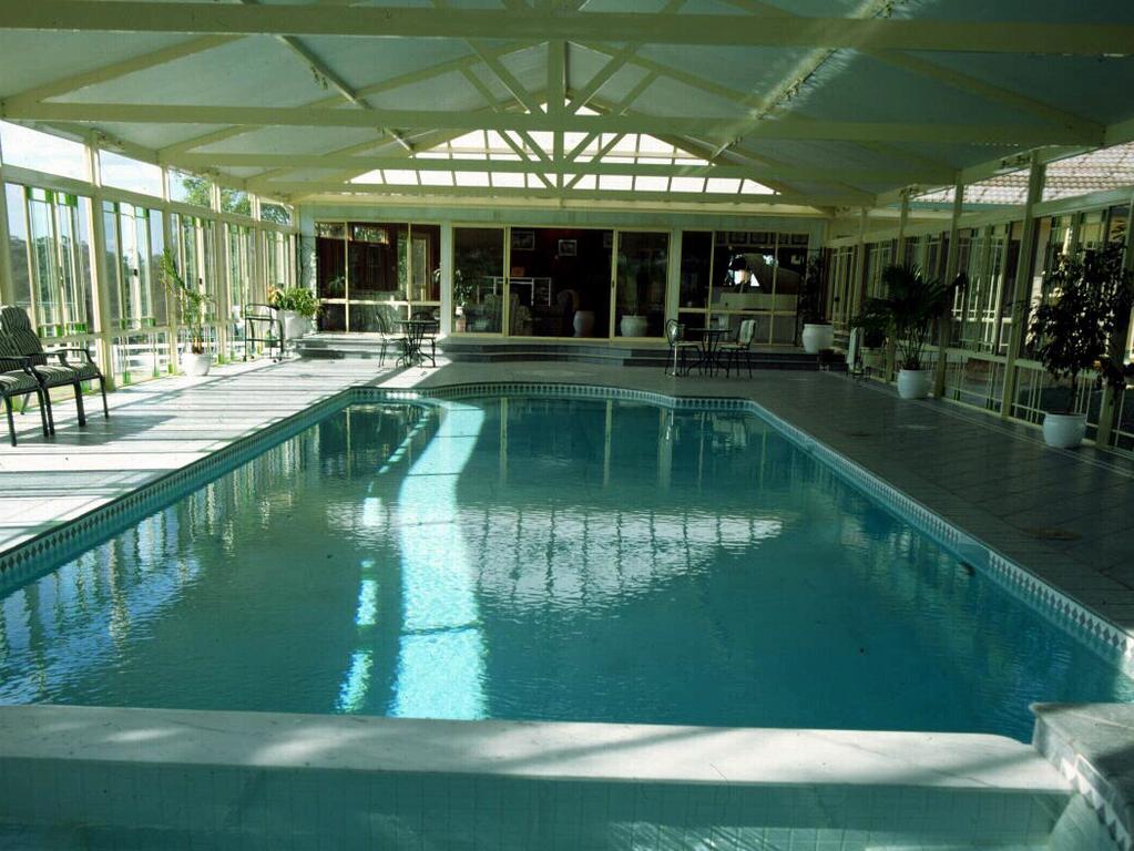Swimming pool in five bedroom house belonging to the Ogden family at Kurrajong after renovations by Ian Cubitt's Classic Home Improvements. Ogde/house New South Wales (NSW) / Housing / Real Estate