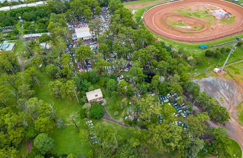 A 2.5 hectare property has hit the market, with more than 400 cars and a spare parts business offered as part of the sale. Picture: realcommercial.com.au