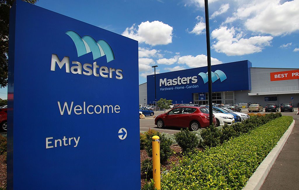 Woolworths-owned Masters attempted to enter the “under-serviced” hardware market, but closed within a few years. Picture: Getty
