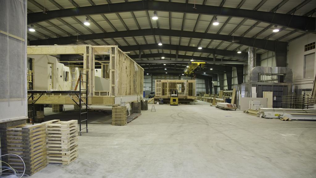 Manufacturing modular homes