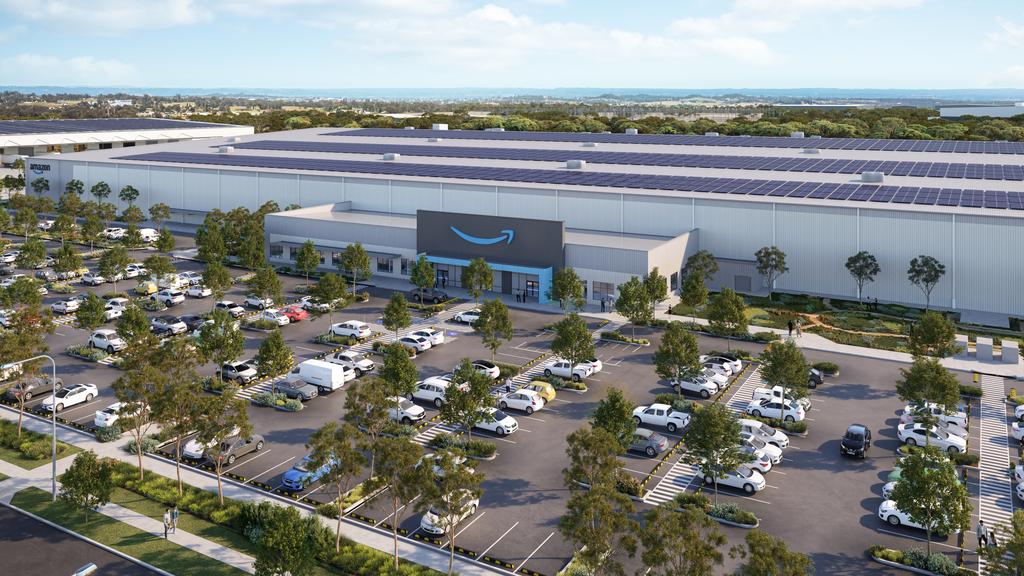 Supplied Editorial Amazon's upcoming 80,000sq m fulfilment centre that will employ 730 people
