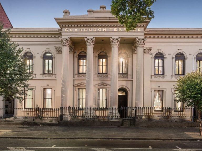 One of Melbourne’s oldest terrace homes ‘Clarendon Terrace’ comes to market in rare three-in-one opportunity
