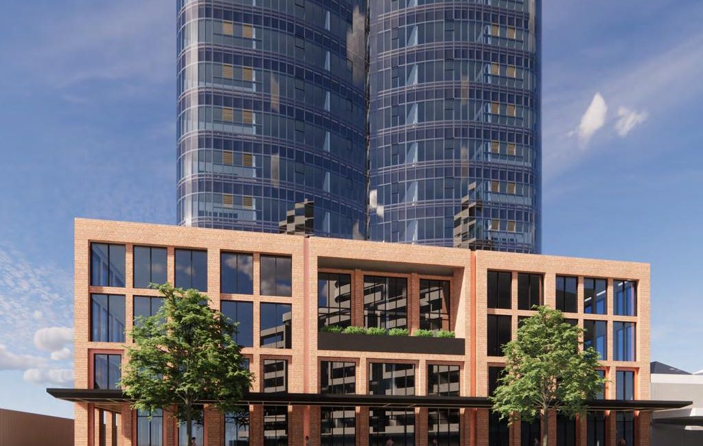 Site with proposed 19-storey Geelong CBD tower selling
