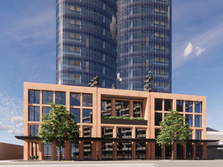 Site with proposed 19-storey Geelong CBD tower selling