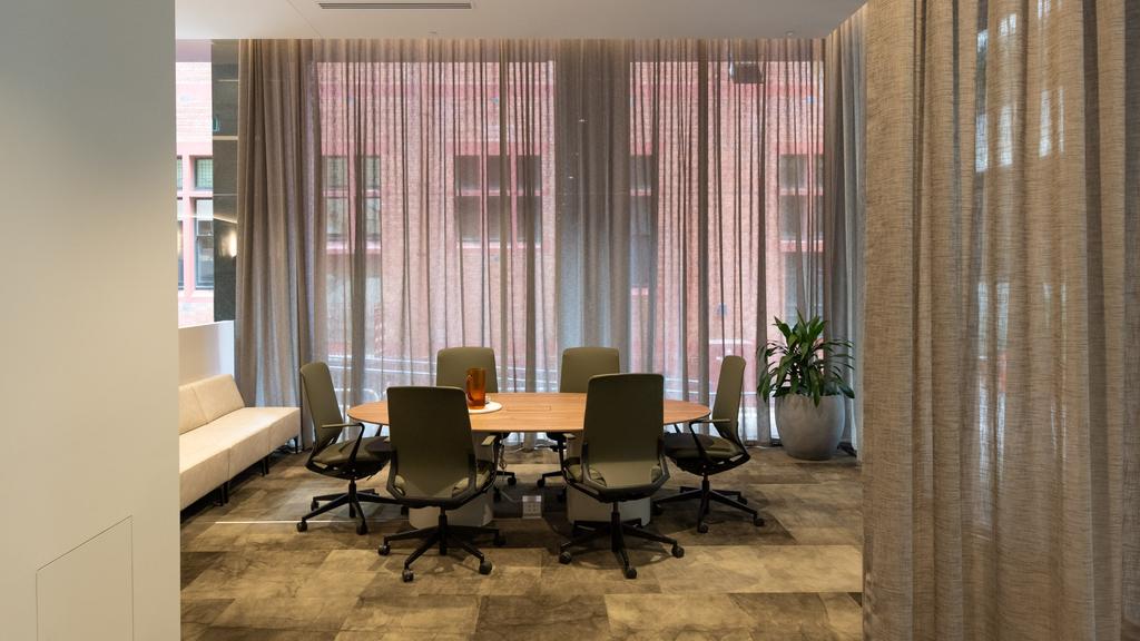 Supplied Editorial Refurbished lobby at 25 Grenfell St, Adelaide. Picture: Supplied by JLL