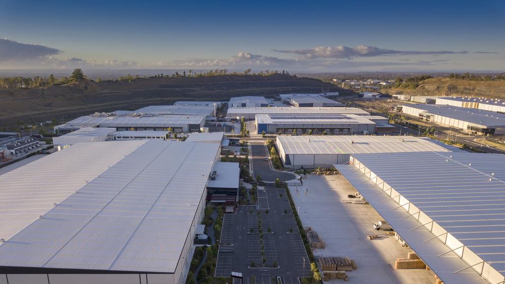 Industrial warehouse. Commercial real estate.