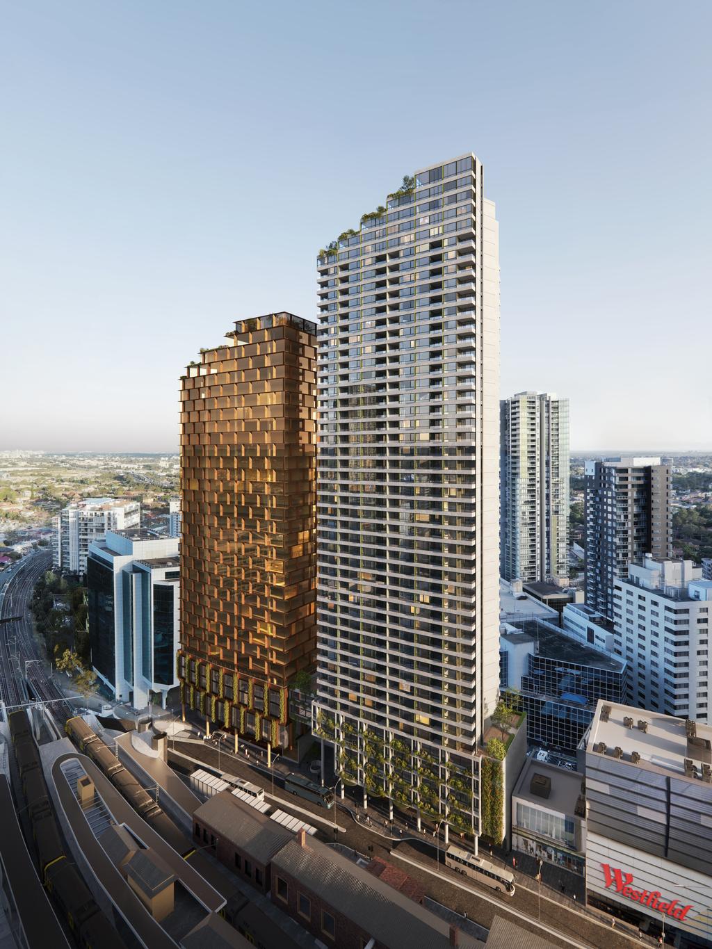 Artists impression of $600m development project in Western Sydney