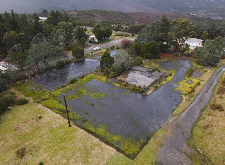 Bargain buy: Dirt-cheap concrete slab in once-bustling ghost town