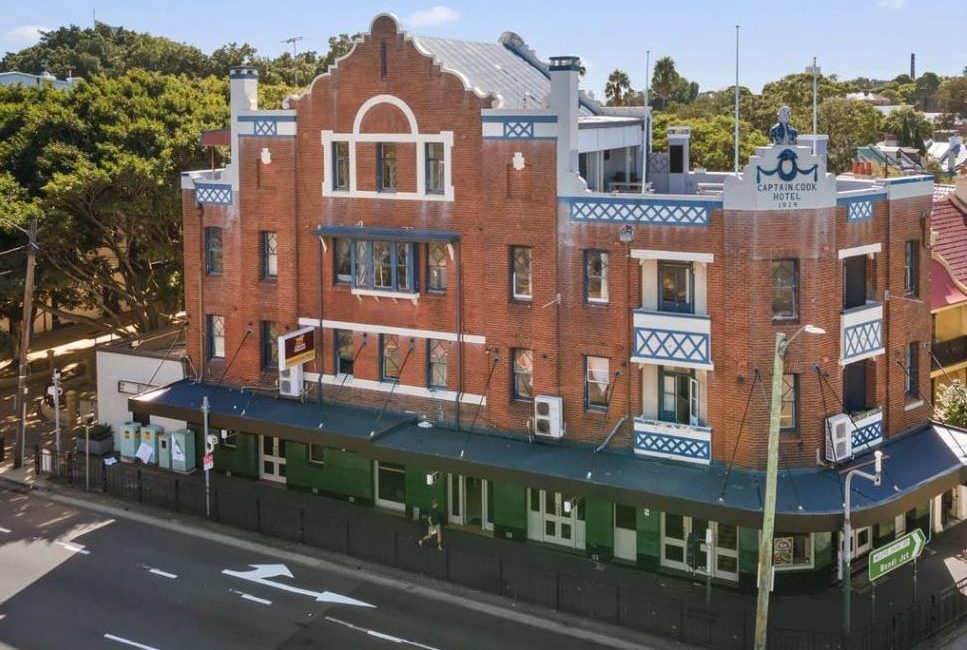 Paddington’s Captain Cook Hotel, pub without pokies, sells for $6.6m