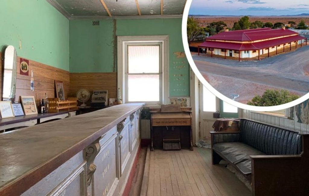 Hammond Hotel with original, untouched bar, sells for spooky price