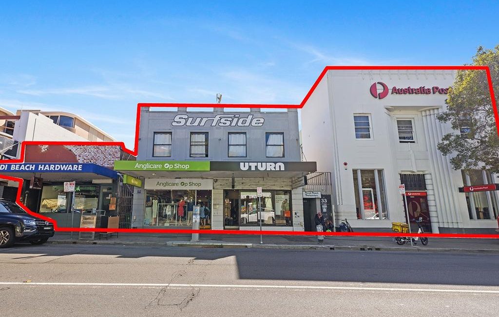 Bondi Beach Australia Post and three shops have $50m guide