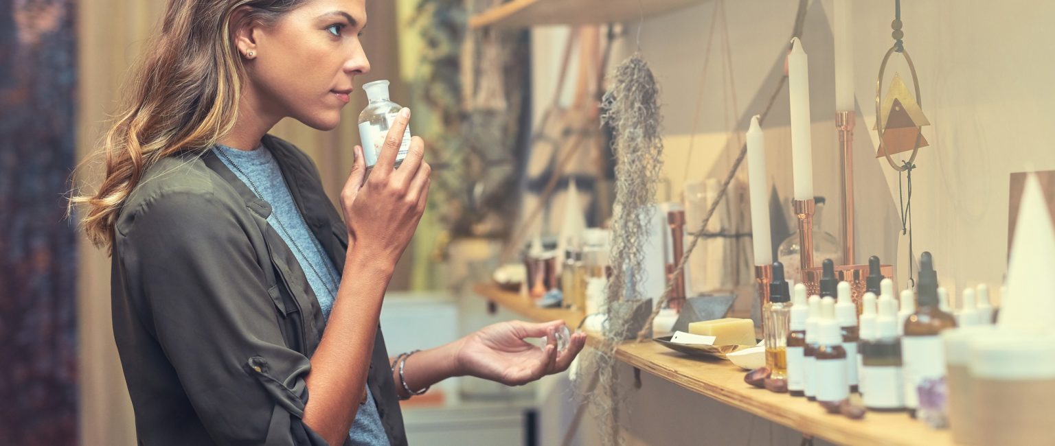 Scent marketing is being used more and more in stores and shopping centres. Picture: Getty