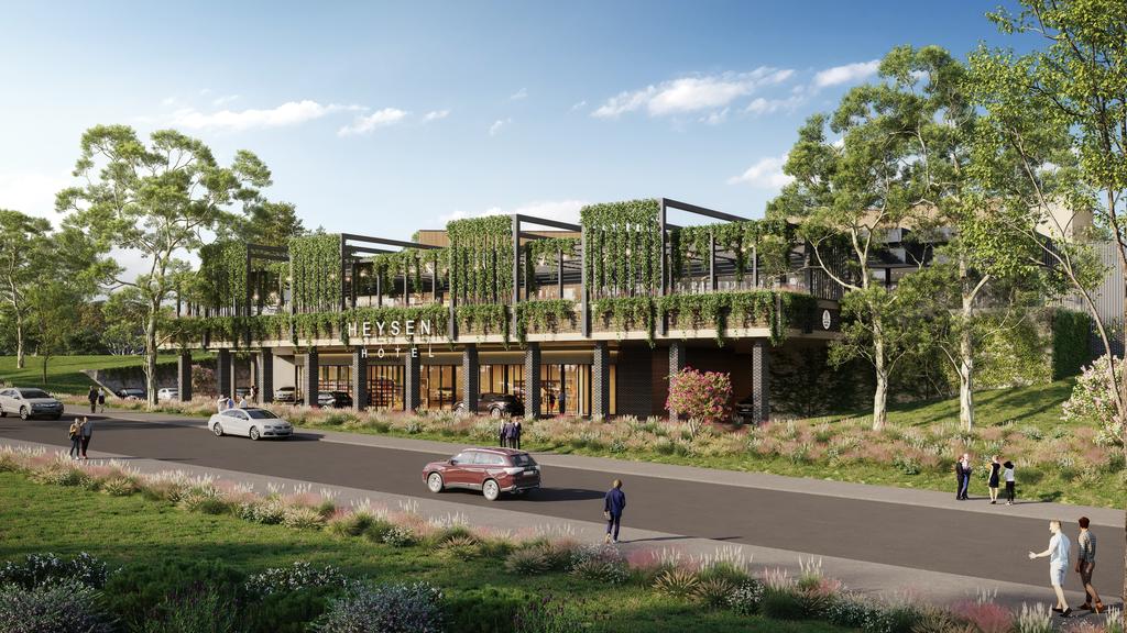 Supplied Real Estate Heysen Hotel renderings. Source: Piermount