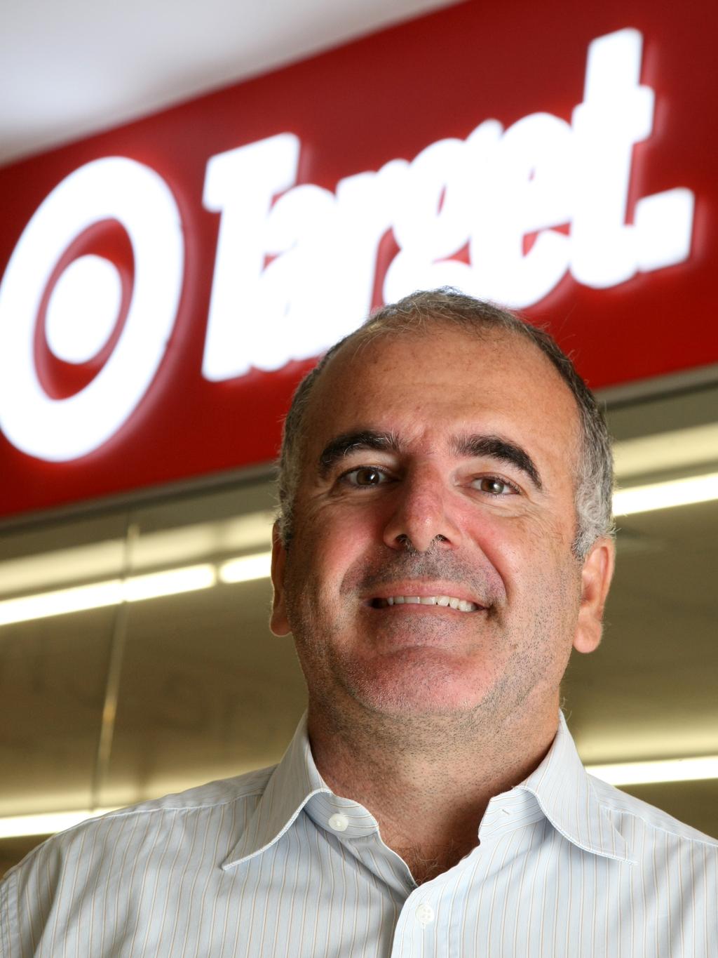 Principal of the Karedis investment group Greg Karedis at the new Target store opening at Clifton beach shopping centre