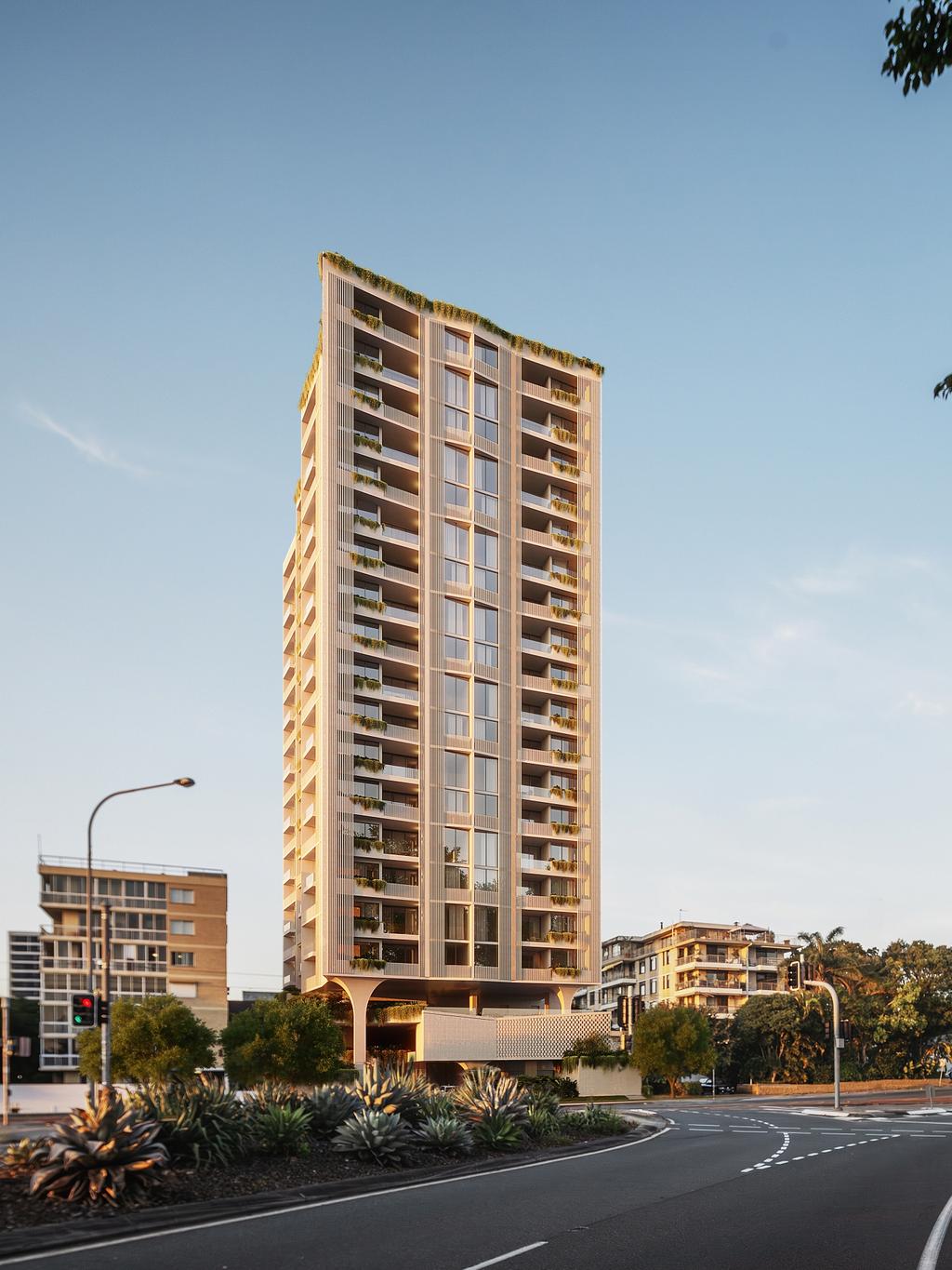 Supplied Editorial Malaysian conglomerate MRCB International's $200m 192-apartment project Maris in Gold Coast's Southport, QLD.