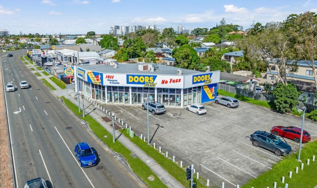 11 Doors Plus stores are up for sale under a leaseback arrangement, including this store in Labrador on the Gold Coast. Picture: realcommercial.com.au