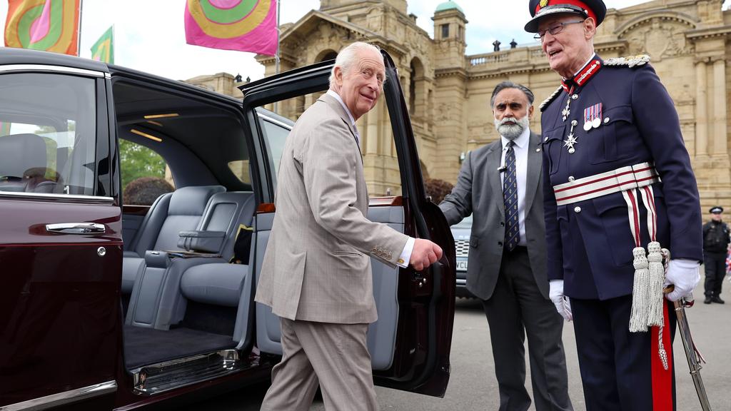 The King And Queen Visit Bradford