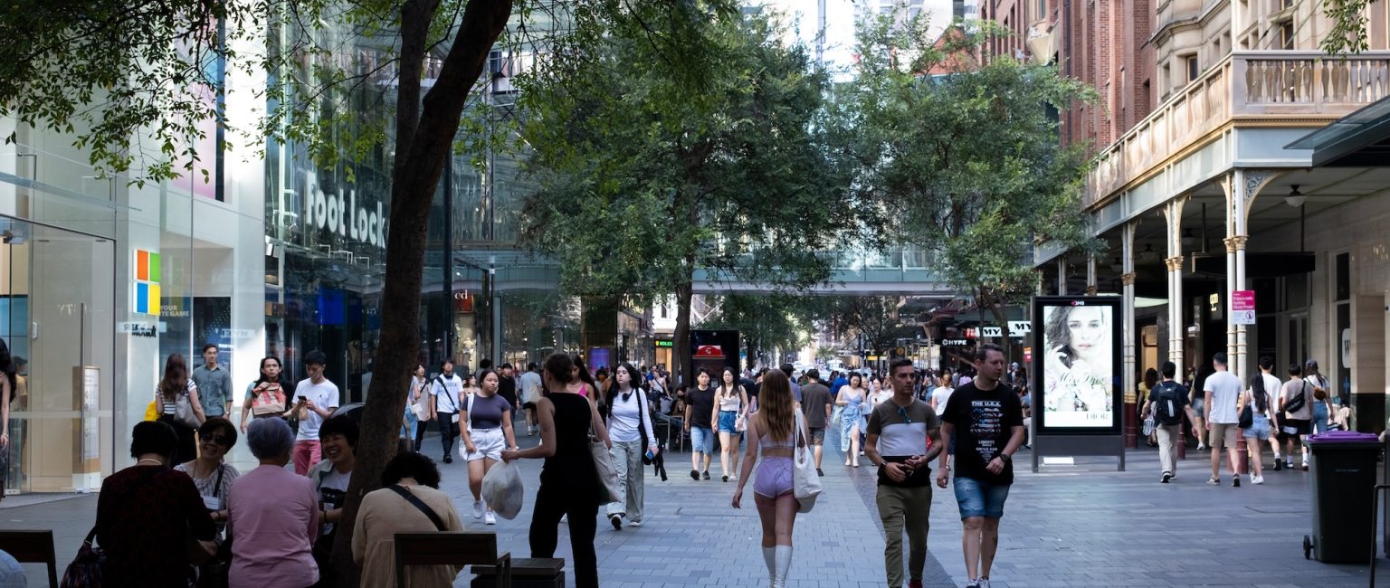 Sydney Harbour, CBD, NewTown, Pride in Sydney on February 11, 2023 in Sydney, Australia.