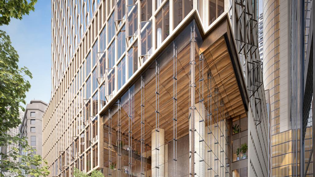 Supplied Editorial An artists impression of Mirvac's 55 Pitt St development