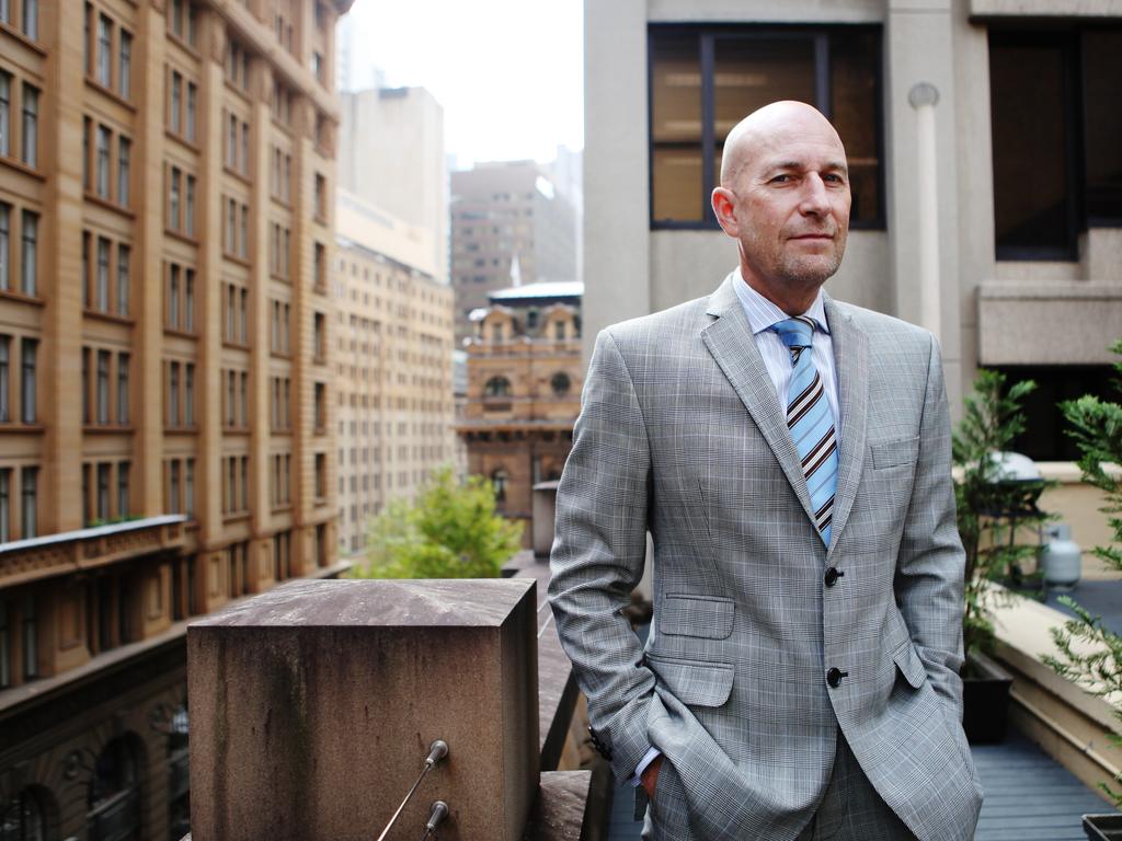 Property:: Chief executive of Property Council of Australia Peter Verwer at the Sydney offices on Monday.