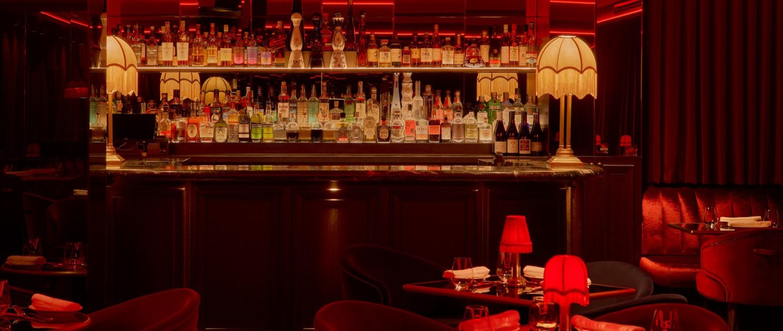 The design duo are behind French restaurant Maison Bâtard in Melbourne. Picture: Lillie Thompson