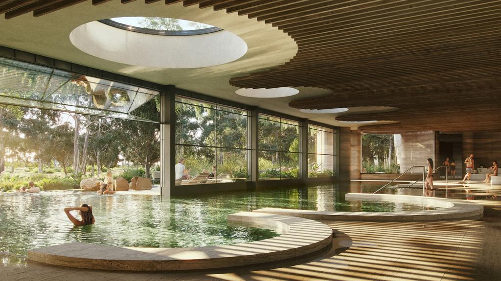 artist render of future Eynesbury hotel - for herald sun real estate. Picture Supplied/Resimax Property Group