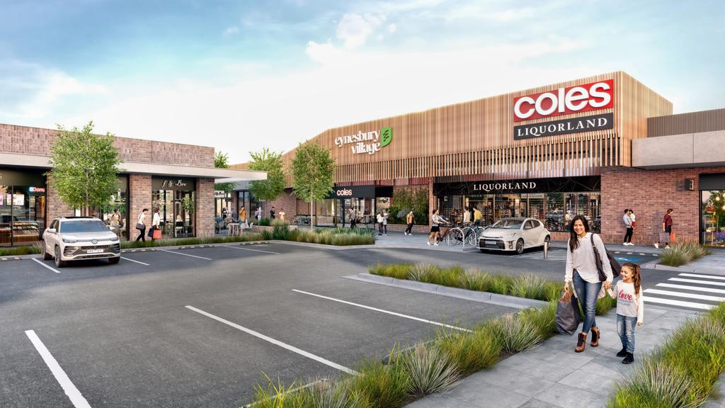Eynesbury Village - artists render of how it could look - for herald sun real estate