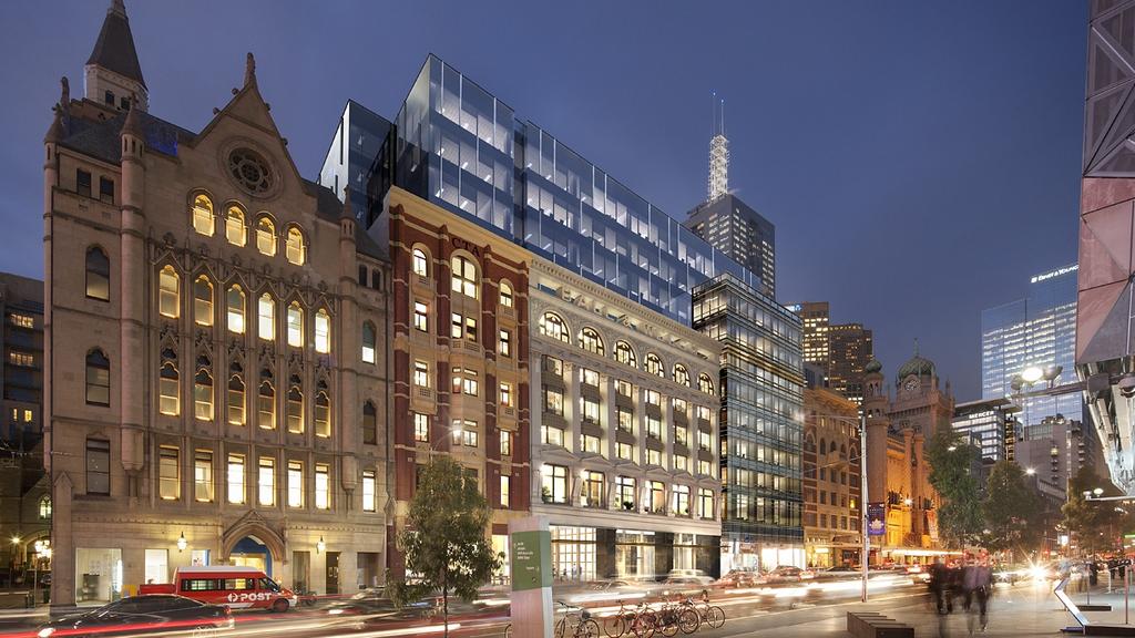 Supplied Editorial Dexus is selling 180 Flinders Street, Melbourne