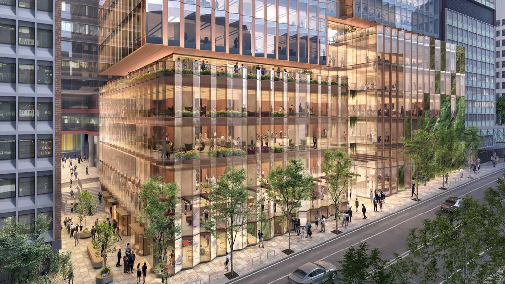 Supplied Editorial Artists impression of Stockland's Affinity Place project in North Sydney