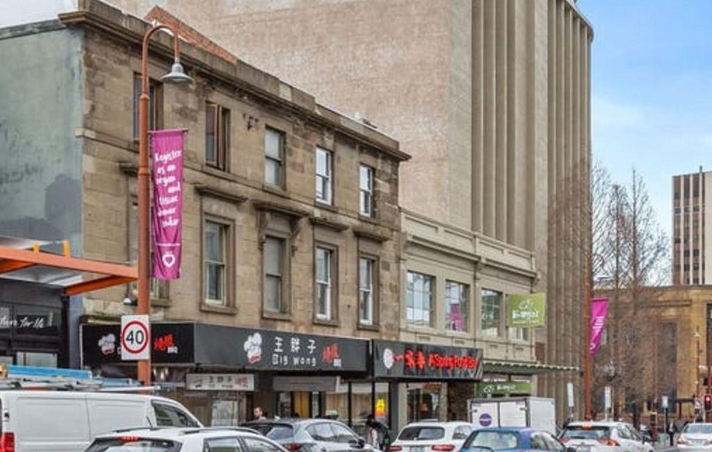 Heritage Hobart building with restaurant, apartments for sale