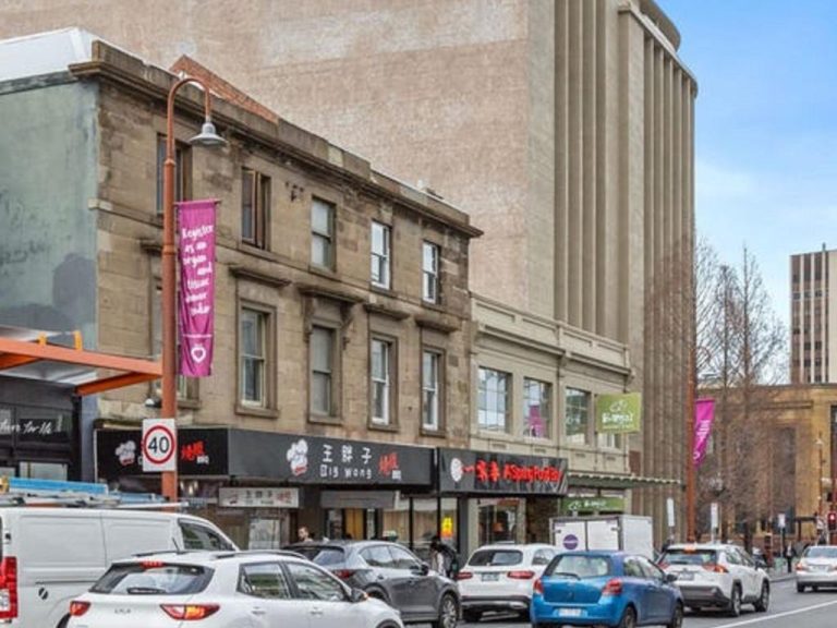 Heritage Hobart building with restaurant, apartments for sale
