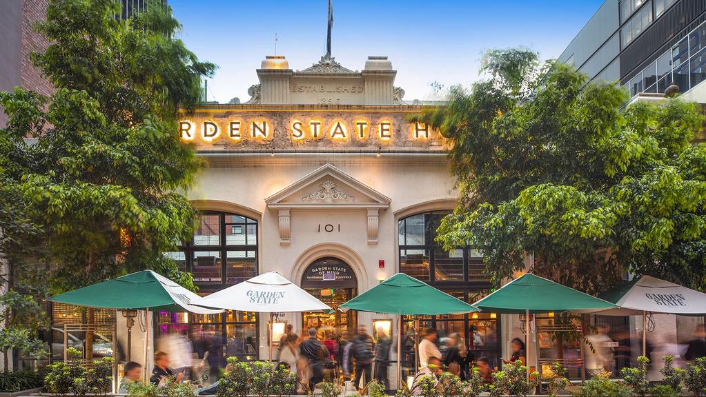 The Garden State Hotel at 95-101 Flinders Lane, Melbourne - for herald sun real estate