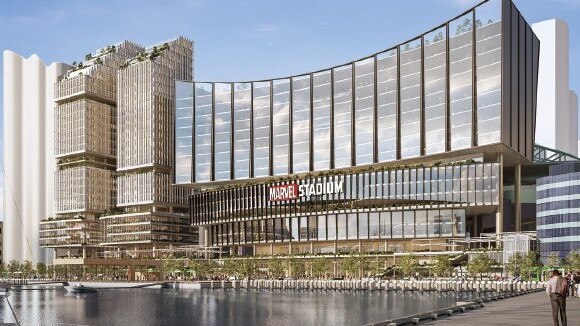 Renders showing a planned Docklands Harbour Esplanade redevelopment opportunity - for herald sun real estate