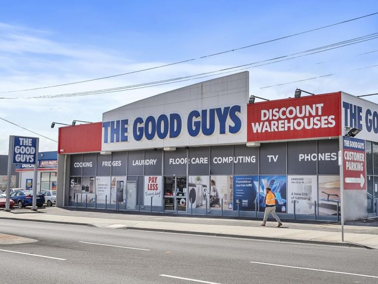 Moonah retail hub with Good Guys, Burson Auto for sale
