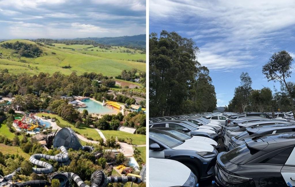 Jamberoo Action Park becomes secret storage for Chinese cars