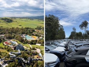 Jamberoo Action Park becomes secret storage for Chinese cars