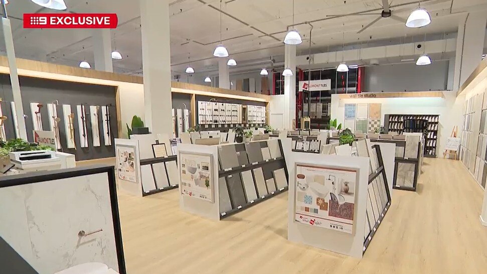 Supplied Real Estate The new $48m Frenchs Forest Bunnings warehouse. Source: Nine News