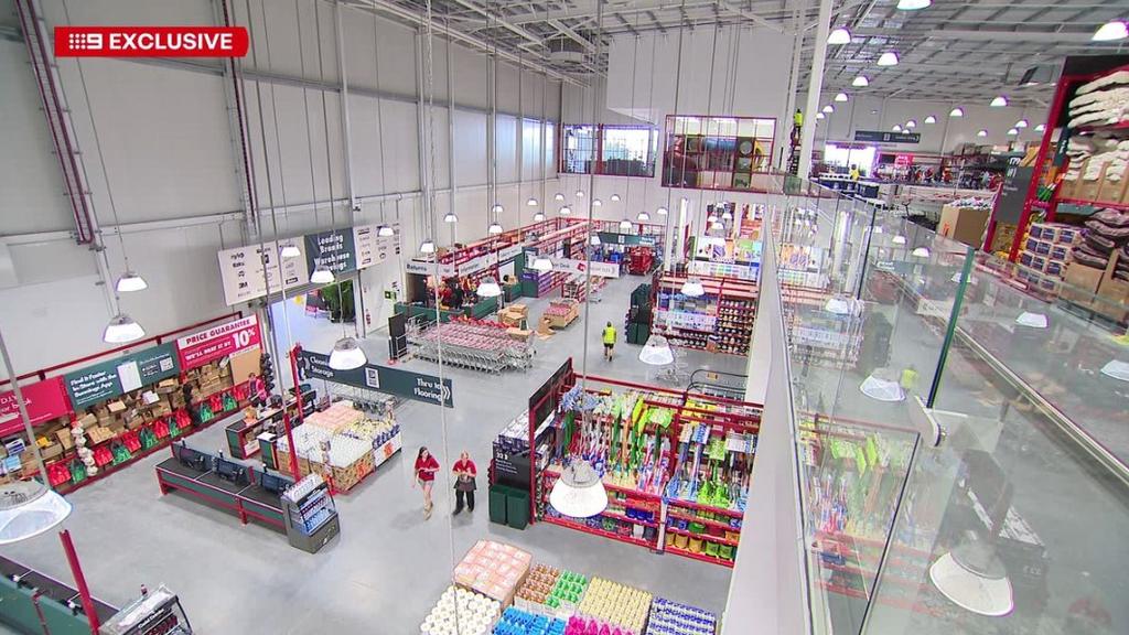 Supplied Real Estate The new $48m Frenchs Forest Bunnings warehouse. Source: Nine News