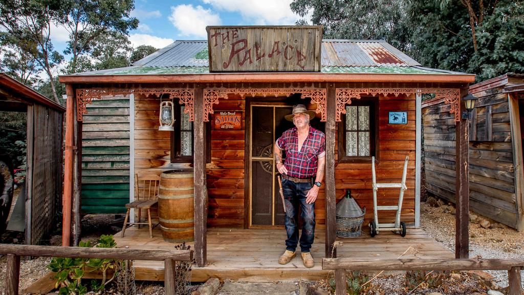 Wild West village owned by Mick Taylor from Wild Creek lookalike