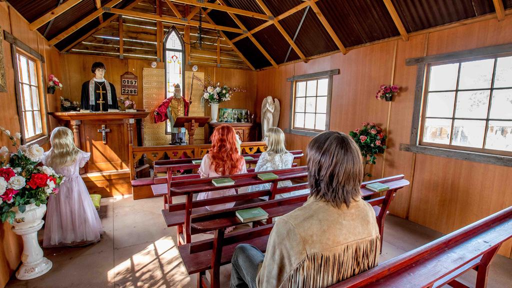 Wild West village owned by Mick Taylor from Wild Creek lookalike