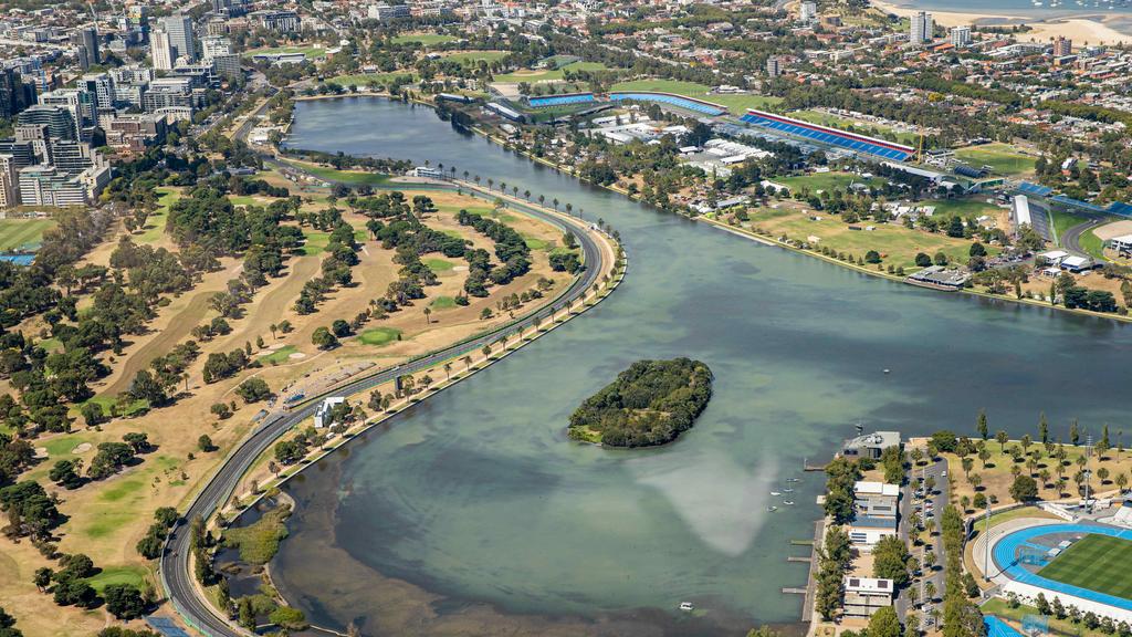 Generic aerial views over Melbourne