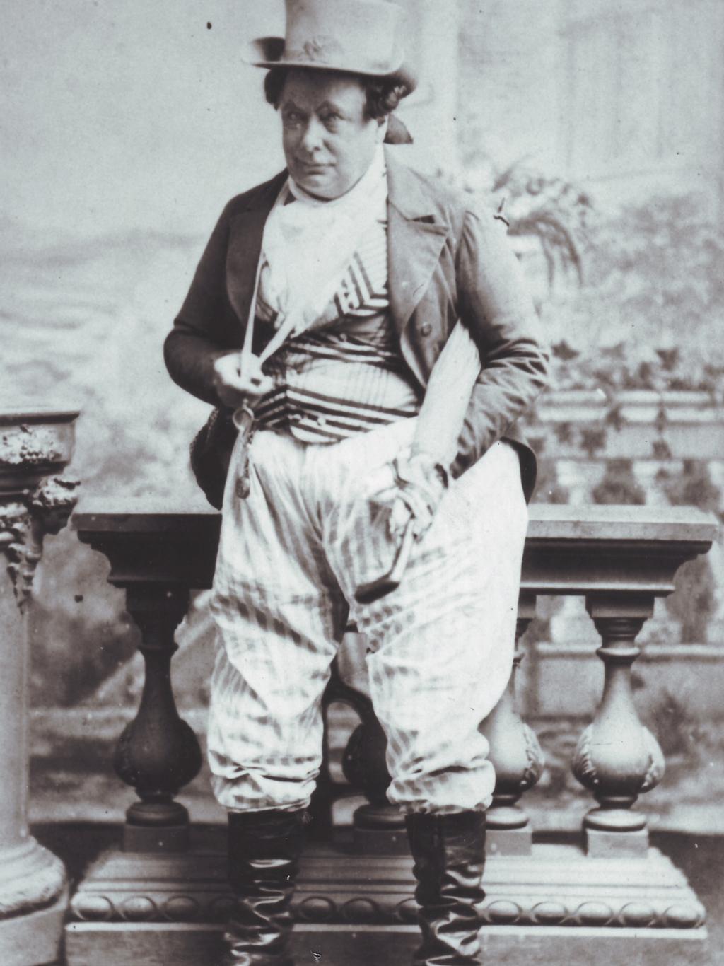 n20ml670b1 Caption: George Coppin in his days as an actor.