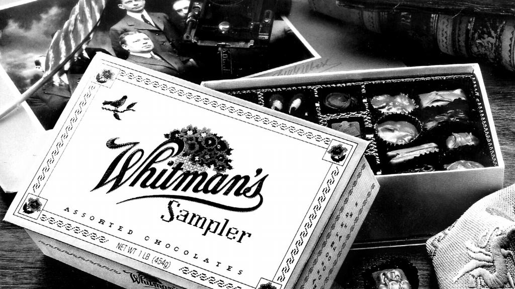 Whitman's chocolates.
Food / Confectionery
Molly Dye