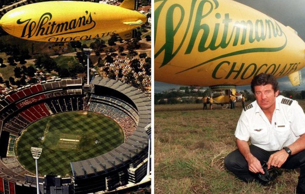 Before digital ads: The chocolate blimp that became an Australian icon