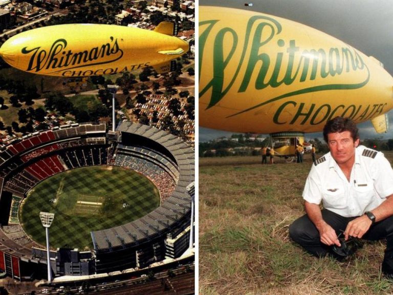 Before digital ads: The chocolate blimp that became an Australian icon