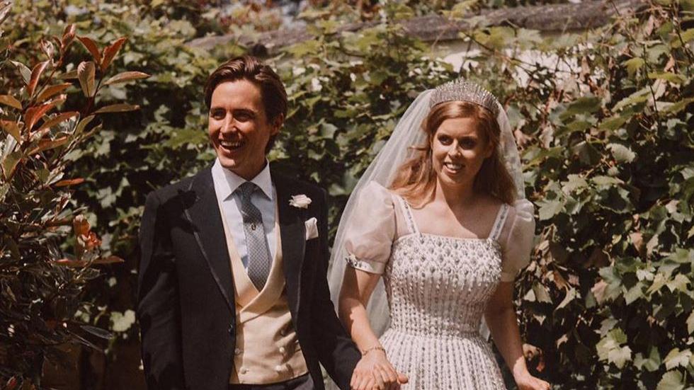 Supplied Princess Beatrice - extra photos of wedding posted by Edo Mapelli
Mozzi. Picture: Instagram