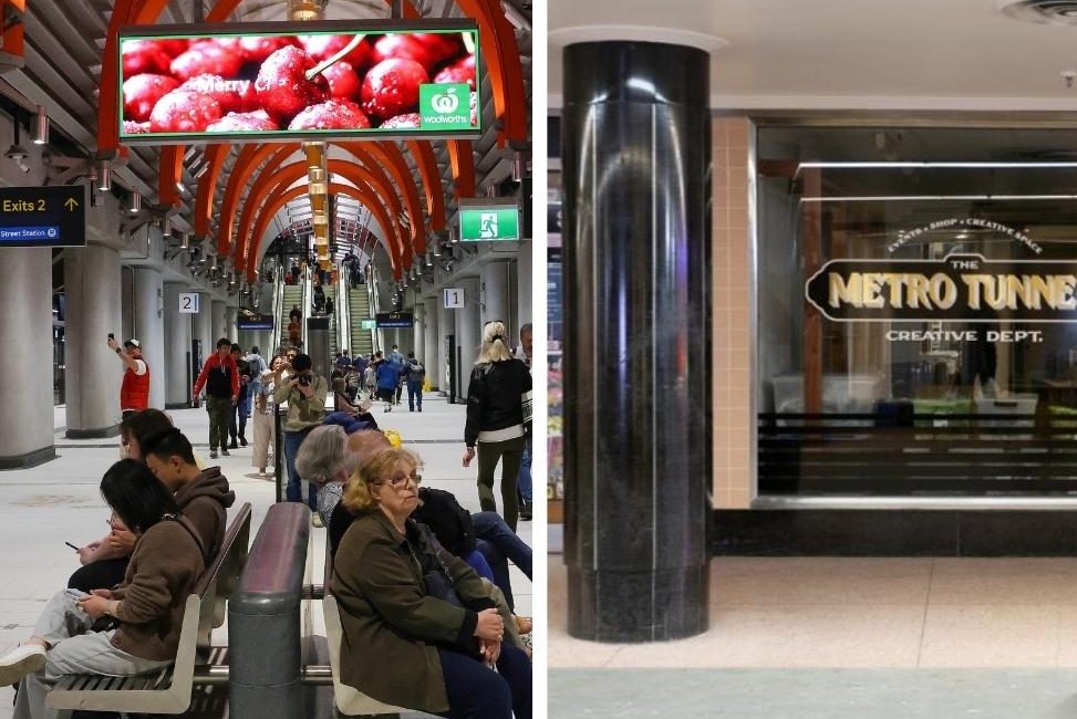 Which food brands rushed to Melbourne’s Metro Tunnel